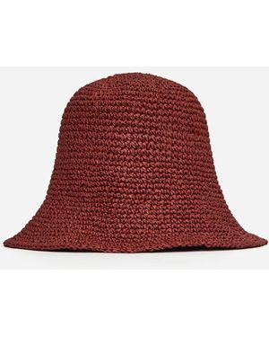 ARKET Straw Sun Hat - Black