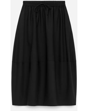ARKET Barrel Midi Skirt - Red