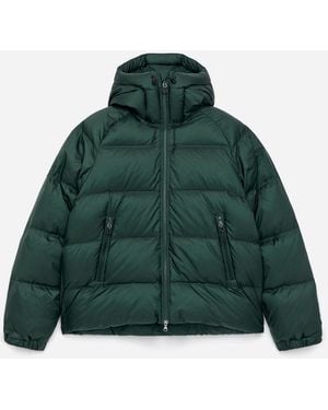 ARKET Upcycled Down Sporty Jacket - Green