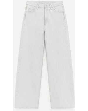 ARKET Lupine Flared Jeans - White