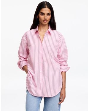 ARKET Popeline-Hemd Mit Lockerer Passform - Pink