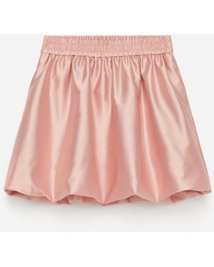 ARKET Balloon-Hem Skirt - Pink