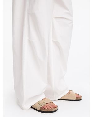 ARKET Birkenstock Arizona Suede Sandals - White