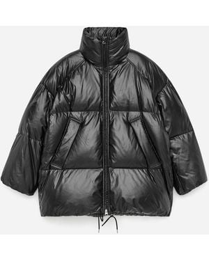 ARKET Upcycled Down Puffer Jacket - Black