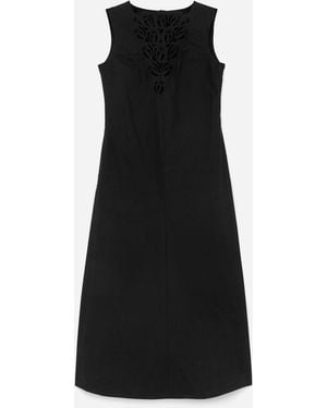 ARKET Embroidered Dress - Black