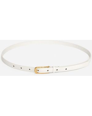 ARKET Leather Belt - Natural