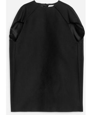 ARKET Mini Cape Dress - Black