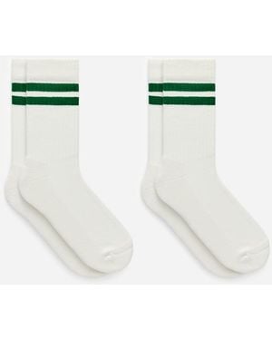 ARKET Sporty Cotton Socks - White