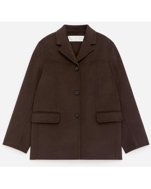 ARKET Doublé Wool-Blend Blazer - Brown