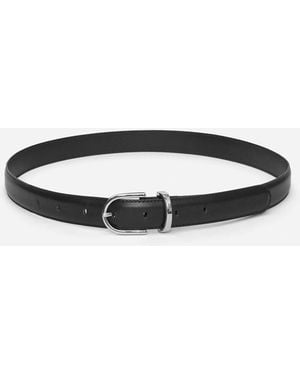 ARKET Leather Belt - Brown