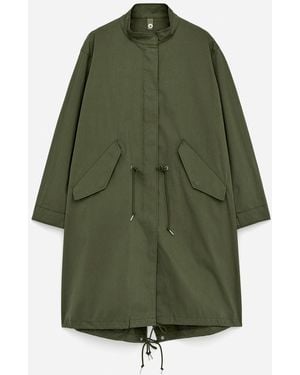 ARKET Unlined Fishtail Parka - Green