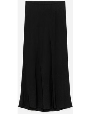 ARKET Drape Maxi Skirt - Black