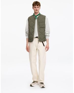 ARKET 2-In-1 Quilted Liner Vest - Green