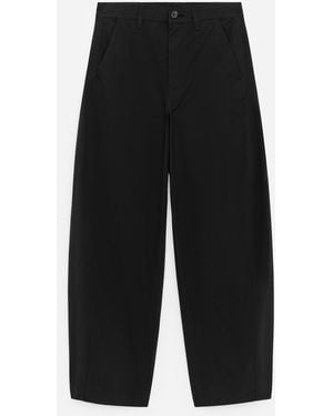 ARKET Barrel-Leg Trousers - White