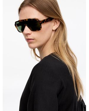 ARKET Sonnenbrille Aspen Von Monokel - Schwarz