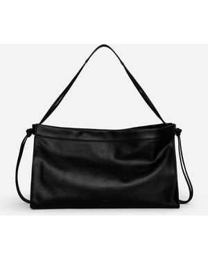 ARKET Leather Shoulder Bag - Natural