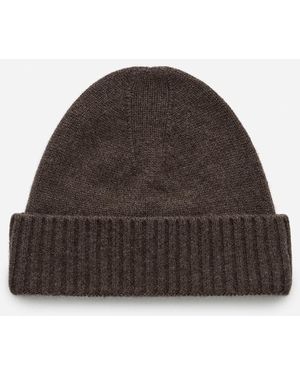 ARKET Cashmere-Wool Beanie - Brown