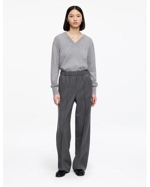 ARKET Elastic Waist Tailored Trousers