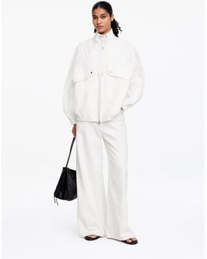 ARKET Utility Drawstring Jacket - White