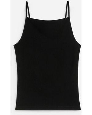 ARKET Rib Tank Top - Blue