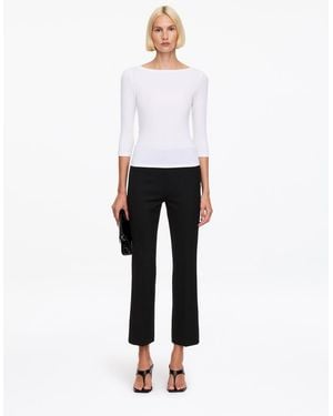 ARKET Cropped-Hose Mit Geradem Bein - Weiß