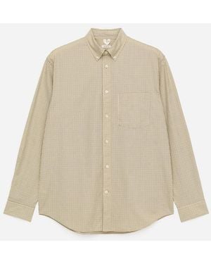 ARKET Relaxed Pinpoint Shirt - Natural