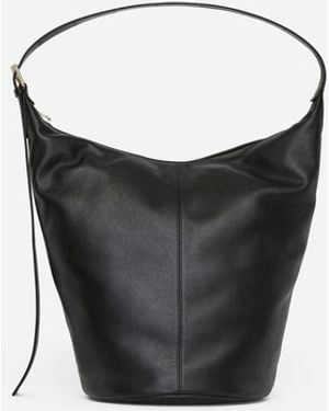 ARKET Große Bucket Bag Aus Leder - Weiß