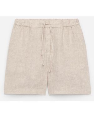 ARKET Linen Shorts - Natural