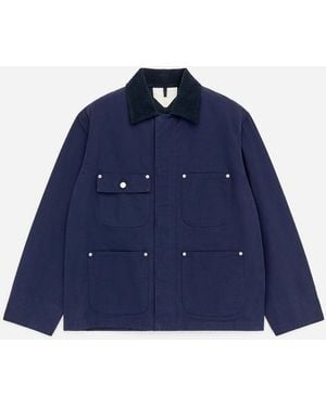 ARKET Canvas Chore Jacket - Blue