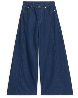 ARKET Aurora High Wide Jeans - Blue
