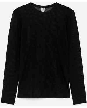 ARKET Mesh Top - Black