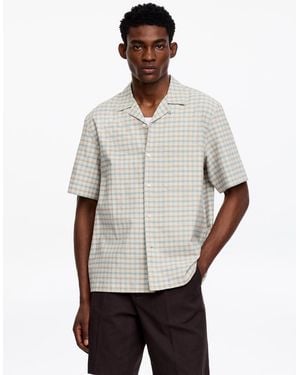 ARKET Seersucker Resort Shirt - White