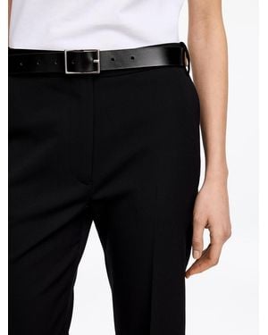 ARKET Leather Belt - White