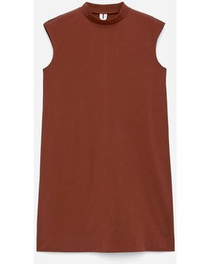 ARKET Cap-Sleeve Mini Dress - Red