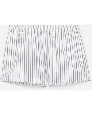 ARKET Cotton Shorts - White