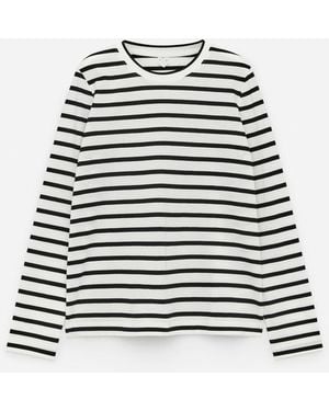 ARKET Signature Long-Sleeve T-Shirt - Black