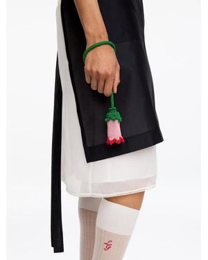 ARKET And Laila Gohar Beaded Keyring - Black