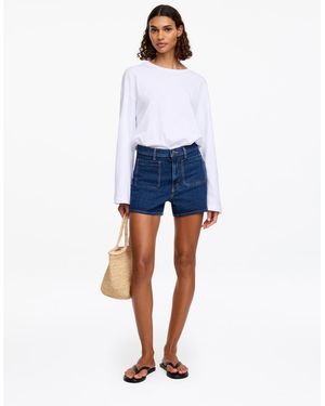 ARKET Lupine Patch Pocket Shorts - Black