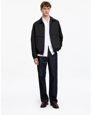 ARKET Nylon Windbreaker - Blue