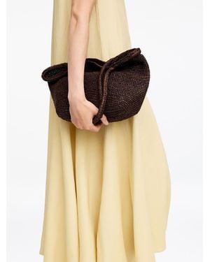 ARKET Raffia Medium Tote Bag - Brown