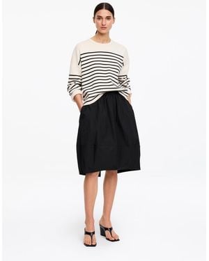 ARKET Cocoon Midi Skirt - Black