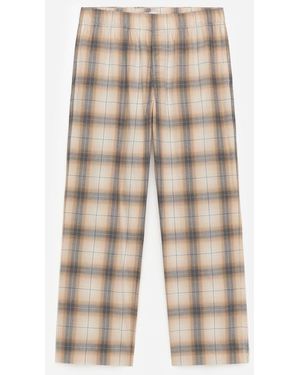 ARKET Flannel Pyjama Trousers - White