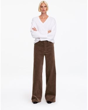 ARKET Corduroy Trousers - White