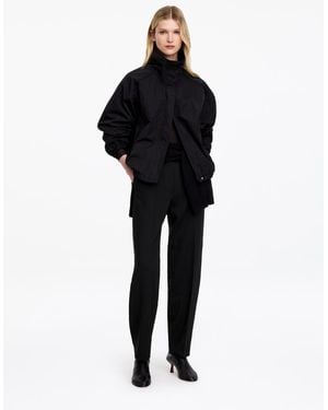 ARKET Press Crease Trousers - White
