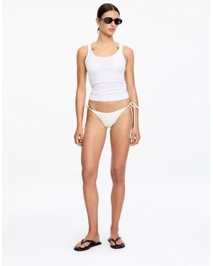 ARKET Tie Bikini Briefs - White