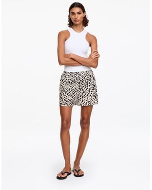 ARKET Lyocell Blend Shorts - White