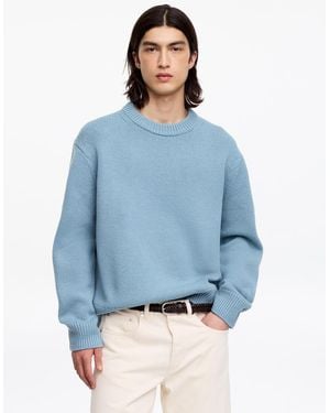 ARKET Heavy Knit Wool Jumper - Blue