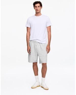 ARKET Jersey Shorts - White
