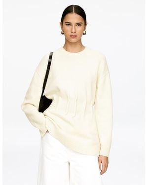 ARKET Fitted-Waist Jumper - Natural