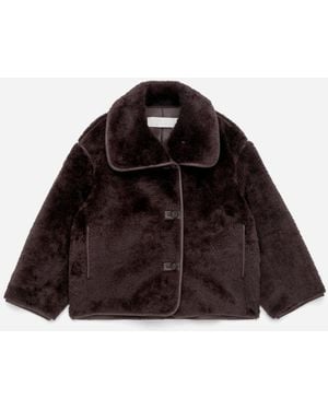 ARKET Short Pile Jacket - Black